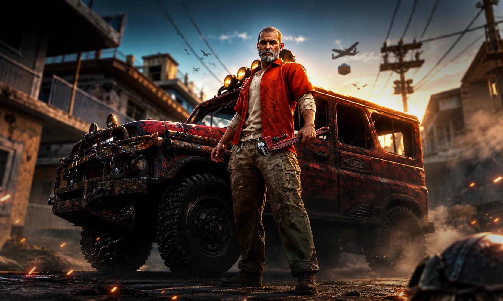 THE MECHANIC — hero frame